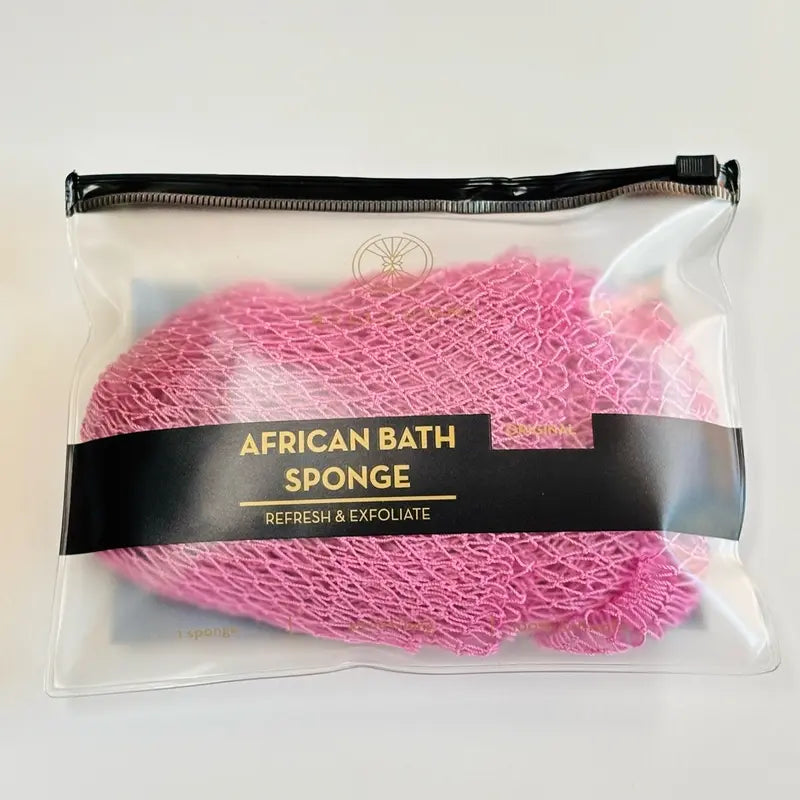 African Exfoliating Net Sponge, Ethically Sourced from Nigeria