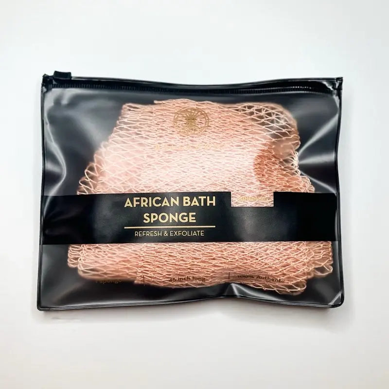 African Exfoliating Net Sponge, Ethically Sourced from Nigeria