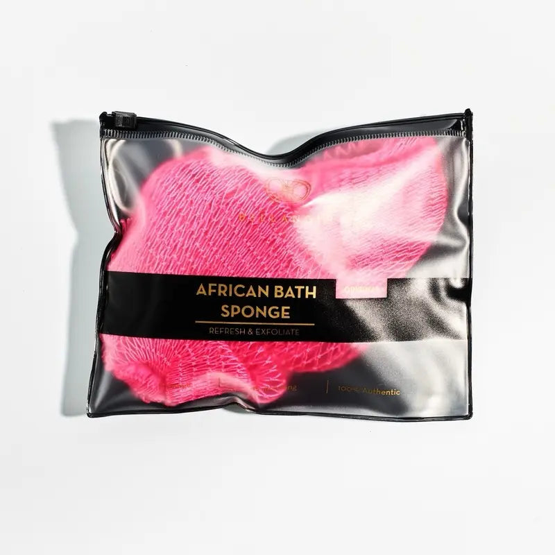 African Exfoliating Net Sponge, Ethically Sourced from Nigeria