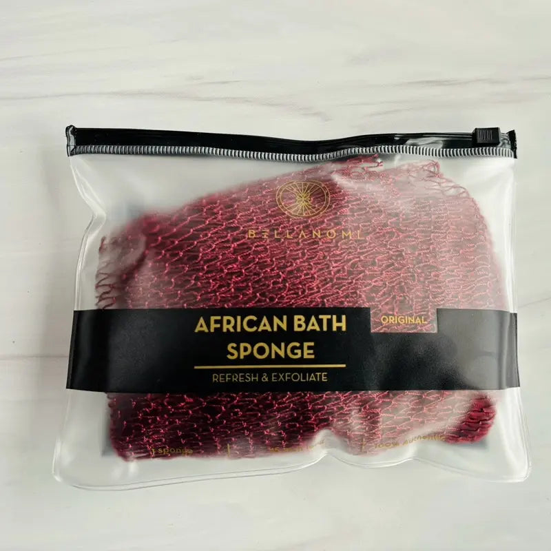 African Exfoliating Net Sponge, Ethically Sourced from Nigeria