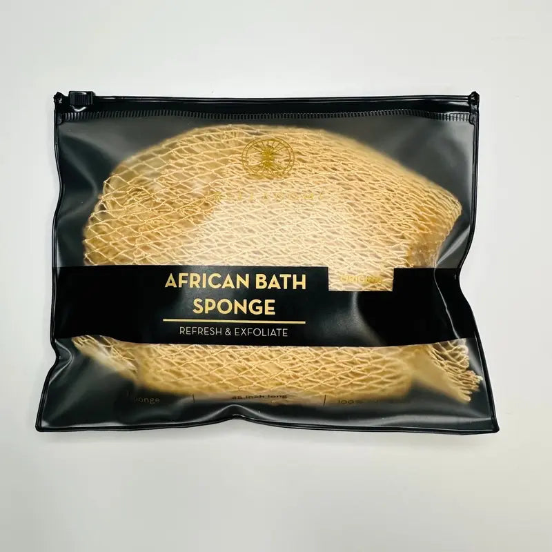 African Exfoliating Net Sponge, Ethically Sourced from Nigeria