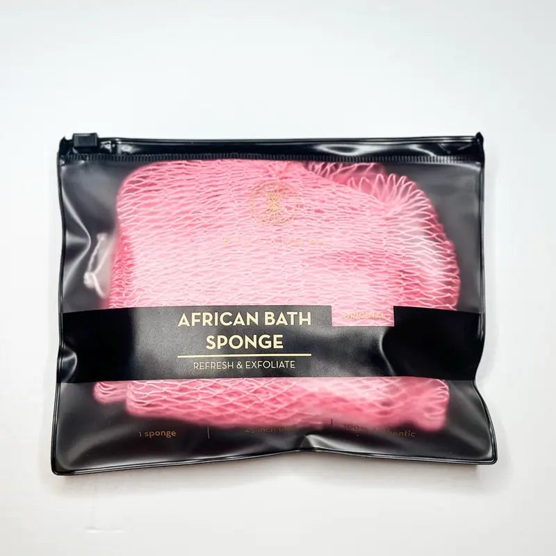 African Exfoliating Net Sponge, Ethically Sourced from Nigeria