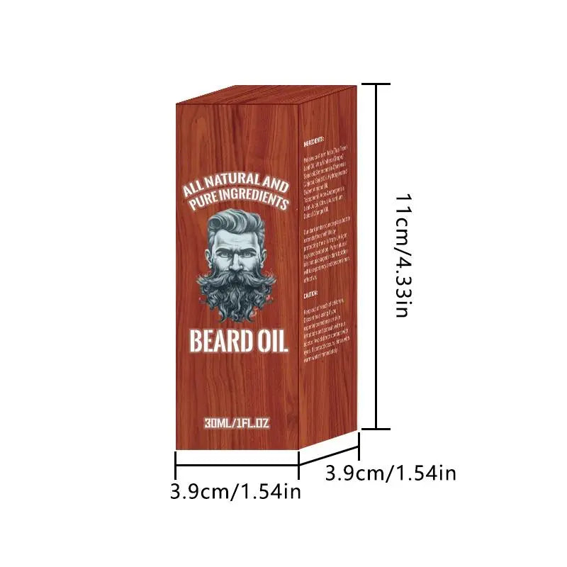 Gift for Father'S Day, 30Ml Beard Oil, 1 Count Beard Care Essential Oil, Beard Strengthening Serums, Beard Care Product Hair Care Product for Men, Men'S Beard Care Oil, Men'S Care Cosmetic Beauty Supplies