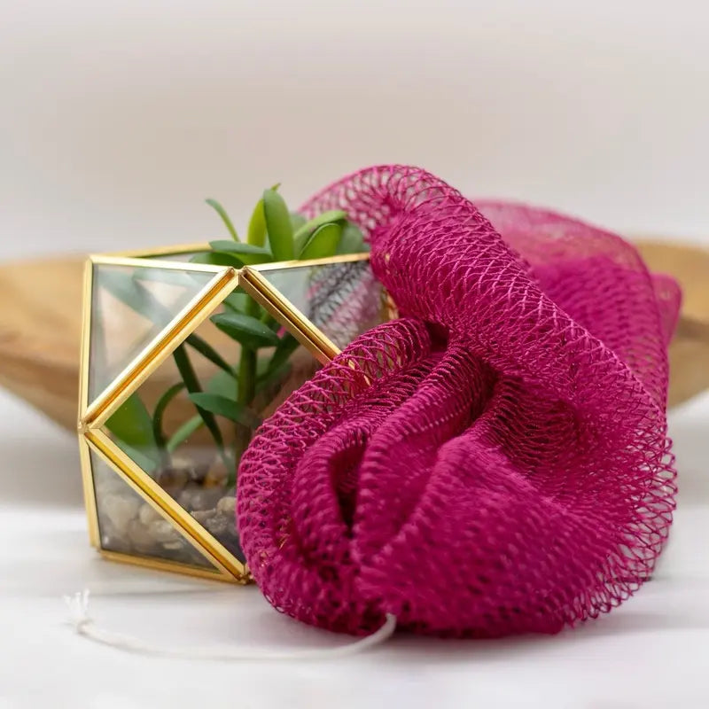 African Exfoliating Net Sponge, Ethically Sourced from Nigeria