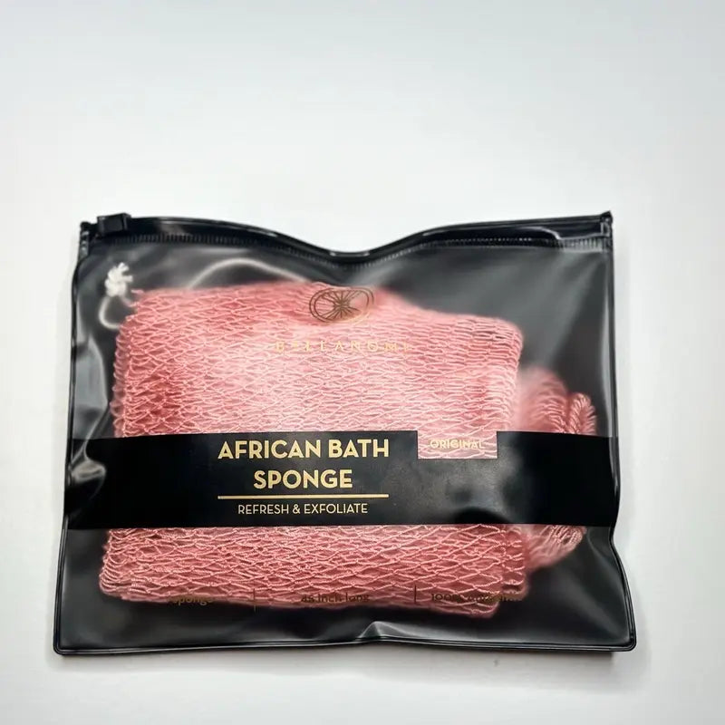 African Exfoliating Net Sponge, Ethically Sourced from Nigeria