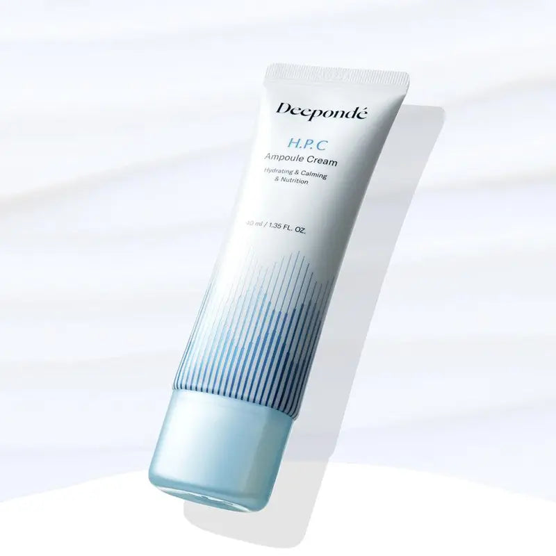 Deeponde HPC Ampoule Cream (40Ml) Hyaluronic Acid Peptides Collagen Korean Cooling Skin Repair Hydrating