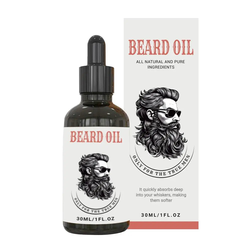 Gift for Father'S Day, 30Ml Beard Oil, 1 Count Beard Care Essential Oil, Beard Strengthening Serums, Beard Care Product Hair Care Product for Men, Men'S Beard Care Oil, Men'S Care Cosmetic Beauty Supplies