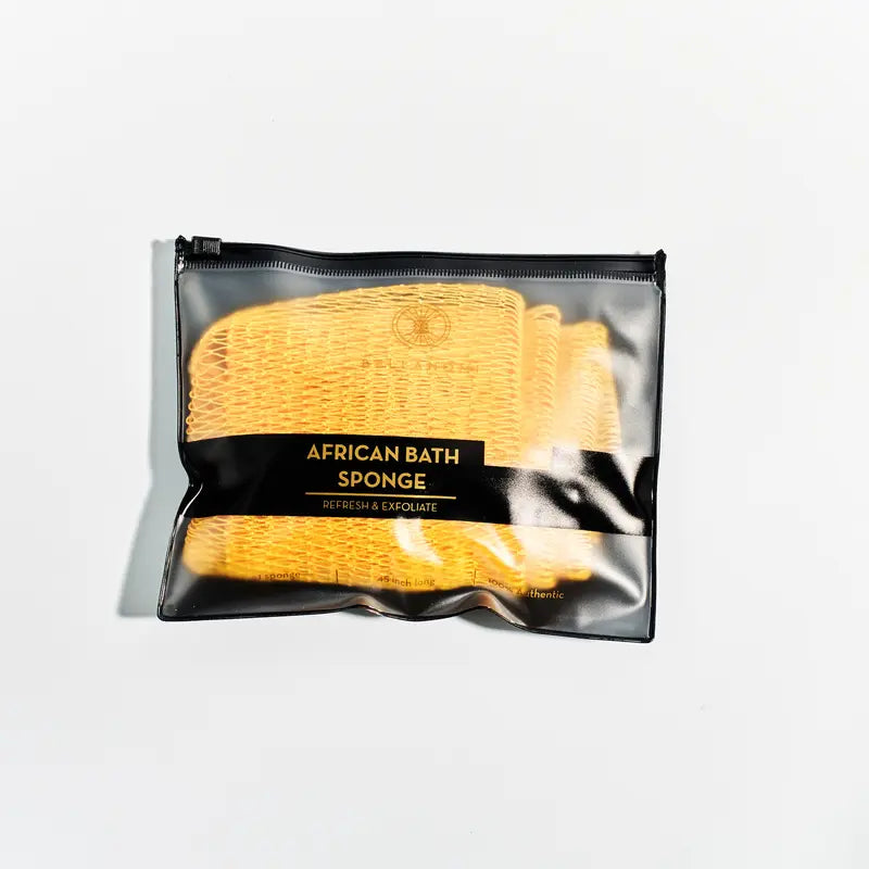 African Exfoliating Net Sponge, Ethically Sourced from Nigeria