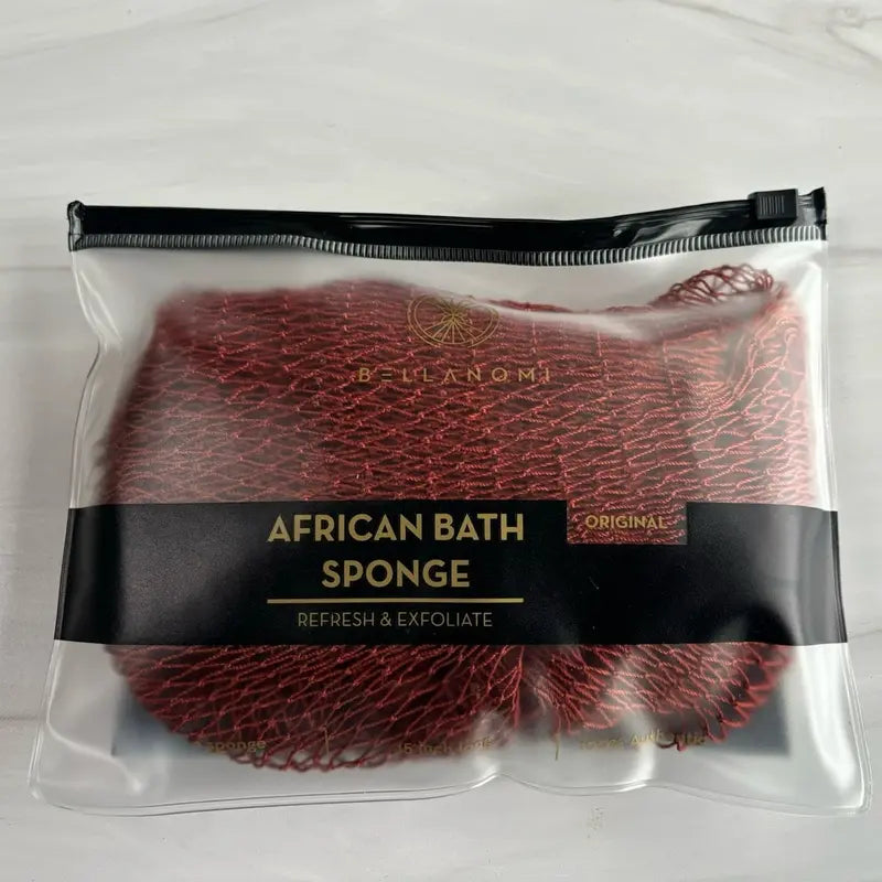 African Exfoliating Net Sponge, Ethically Sourced from Nigeria