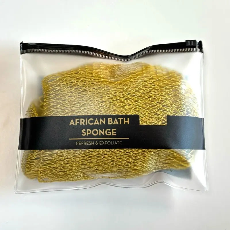 African Exfoliating Net Sponge, Ethically Sourced from Nigeria