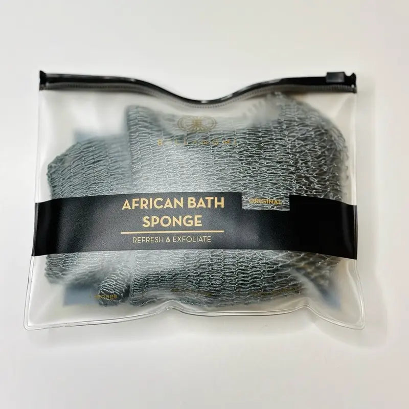 African Exfoliating Net Sponge, Ethically Sourced from Nigeria